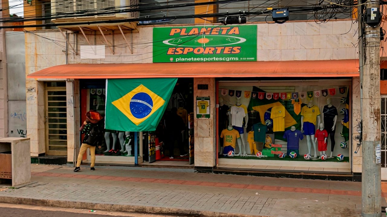 Fachada Rua Sete de Setembro | Planeta Esportes
